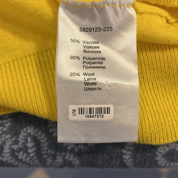 Claudia Strater Yellow Sweater/Top - Picture 4 of 5